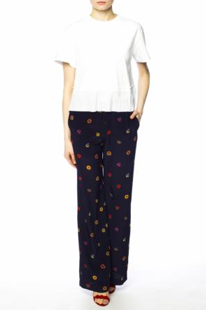 Floral motif trousers, zdjęcie 2 Floral motif trousers od Paul Smith